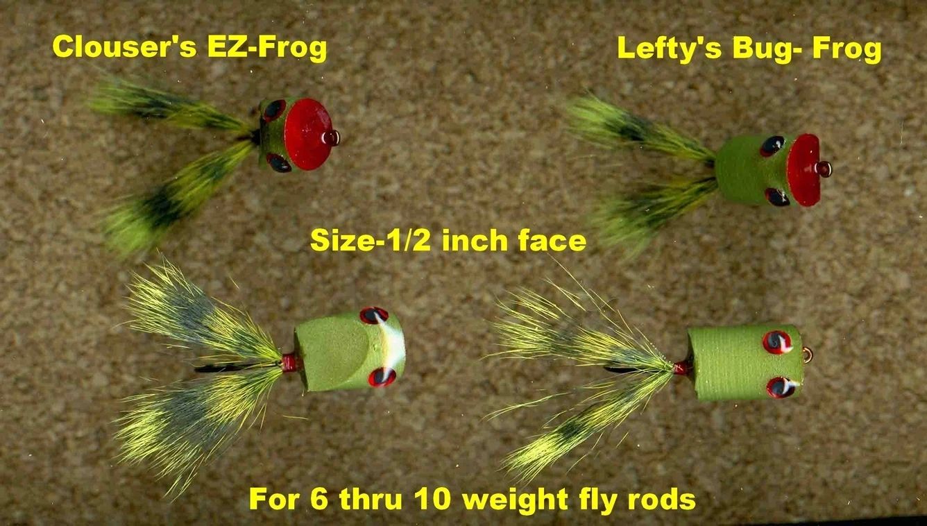 Frog Poppers – Clouser's Fly Shop