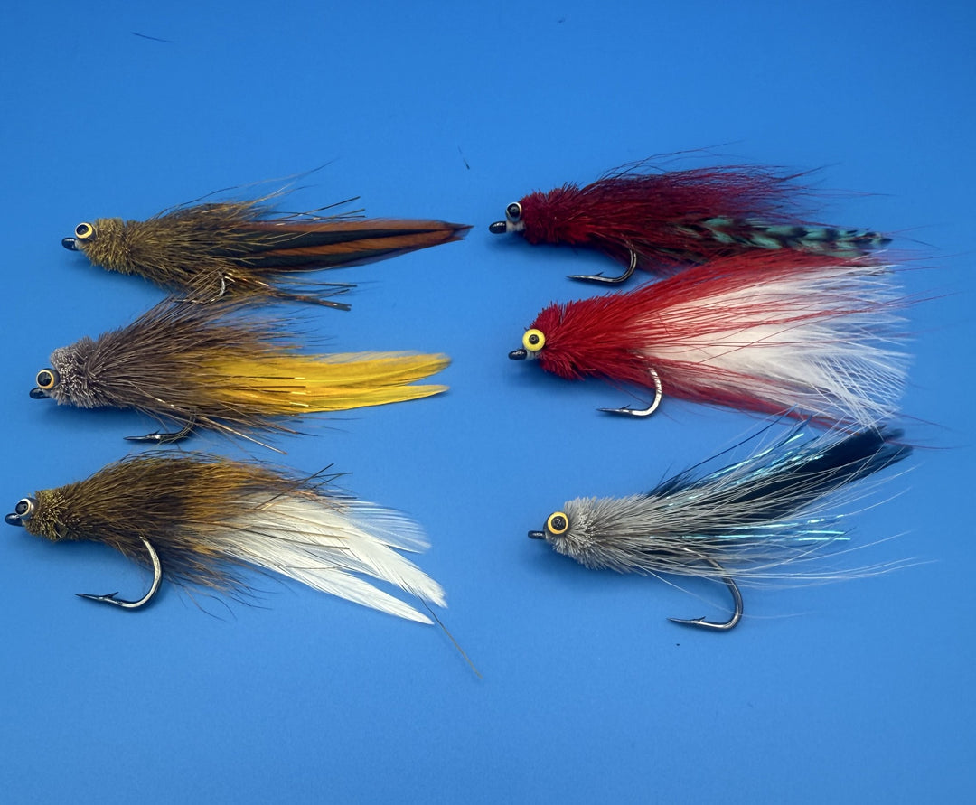 Marley Minnow Assortment (3 pack) (Tied by Larry Kreh)