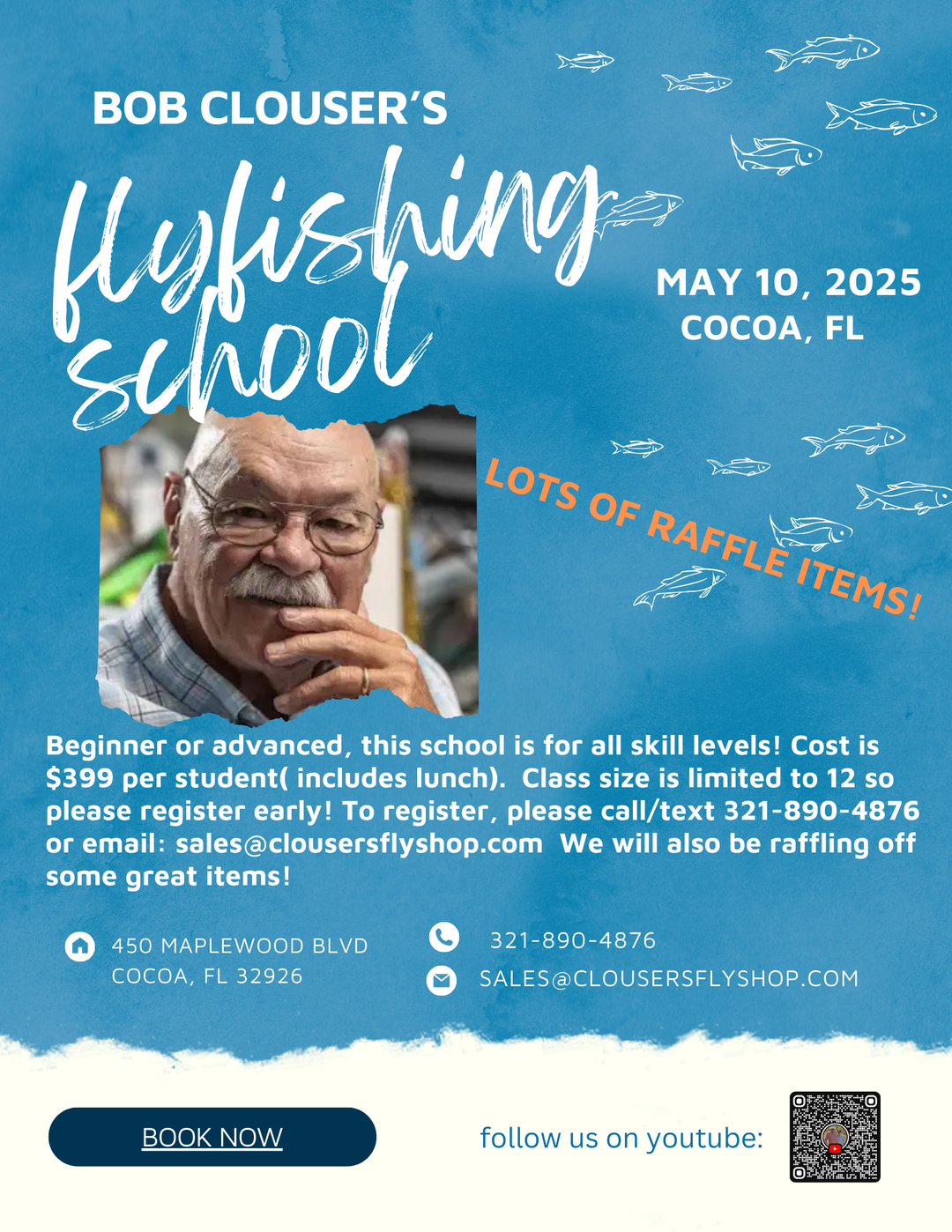 Bob Clouser's Flyfishing School May 10, 2025