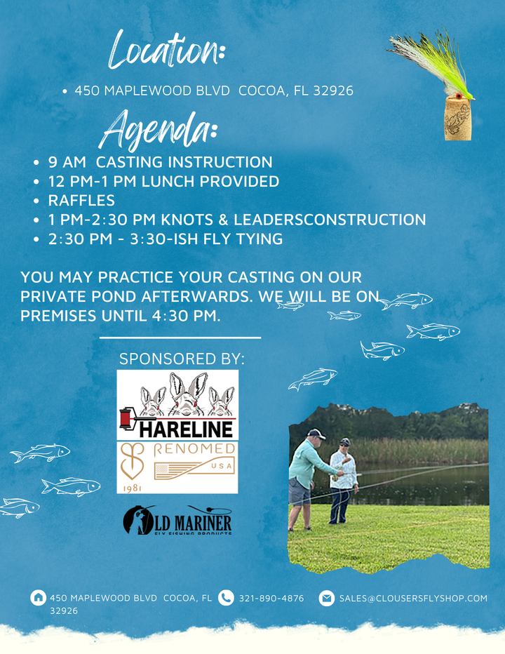 Bob Clouser's Flyfishing School May 10, 2025