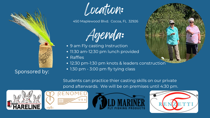 Women's Flyfishing School December 13th, 2025
