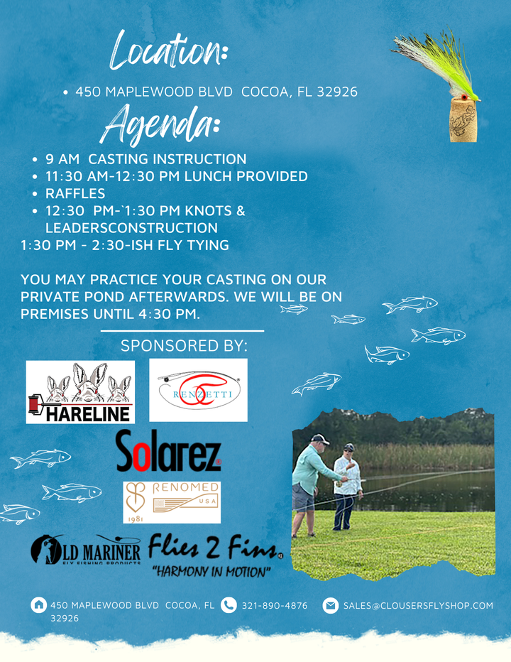 Clouser's Flyfishing School January 24th, 2026