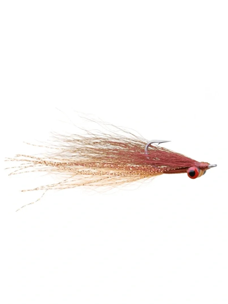 Clouser Deep Minnow (tamaño grande) con ojos rojos y pupila negra