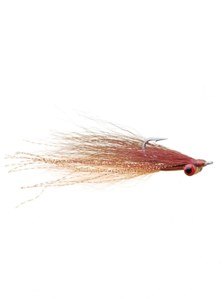 Clouser Deep Minnow (tamaño grande) con ojos rojos y pupila negra