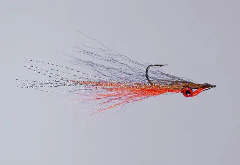 Clouser Deep Minnow (tamaño grande) con ojos rojos y pupila negra