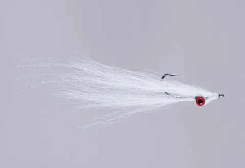 Clouser Deep Minnow (tamaño grande) con ojos rojos y pupila negra