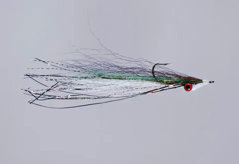 Clouser Deep Minnow (Big Game) with Chartreuse Eyes Black Pupil