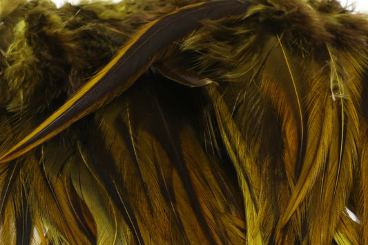 Badger Saddle Hackle 5-7"