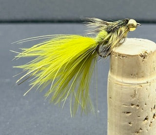 Clouser Swimming Nymph Hand Tied by Bob Clouser with Autographed Card