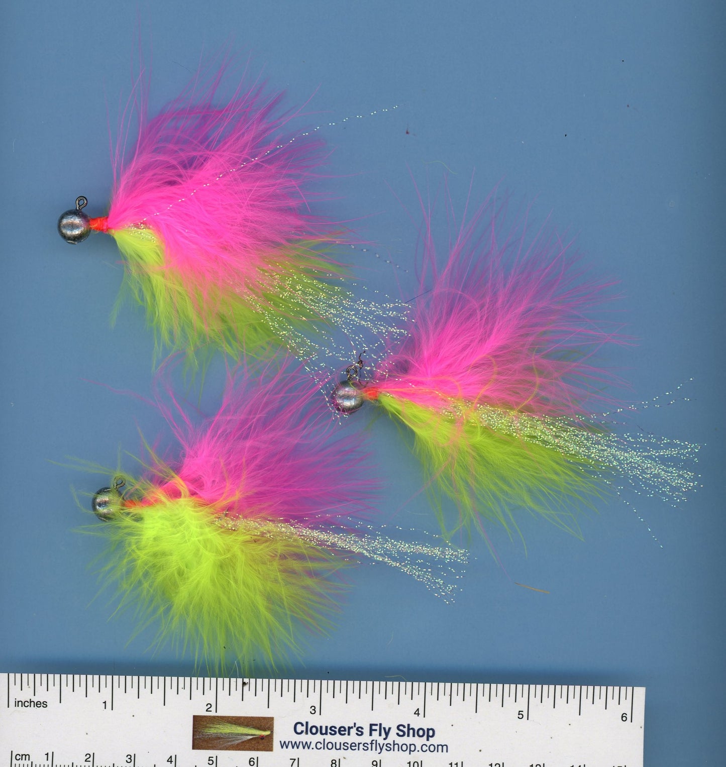 Marabou Jigs 1/8 oz  3 pack