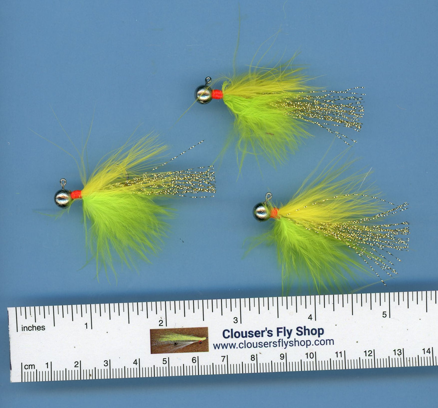 Marabou Jigs 1/16 oz  3 pack