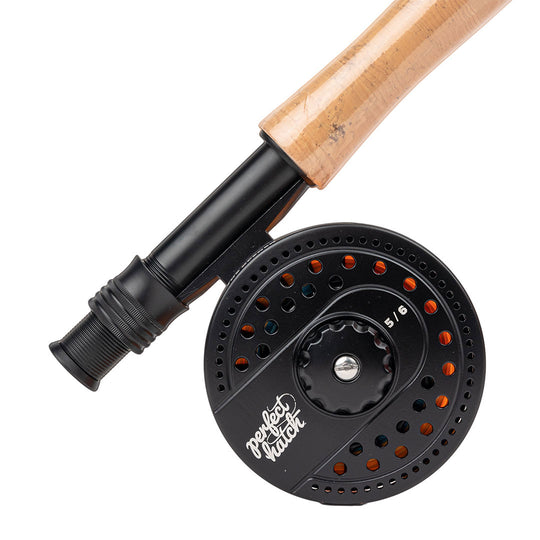 Combo de caña y carrete para pesca con mosca The Opener
