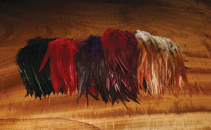Woolly Bugger Saddle Hackle 6-7 inches  1 oz. pack