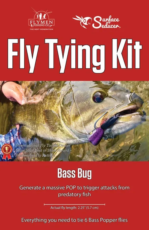 Bass Popper Tying Kit