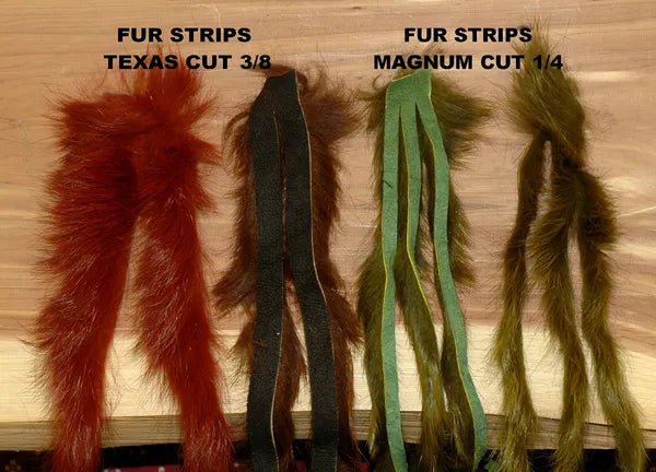 Clouser Select Rabbit Fur Strips